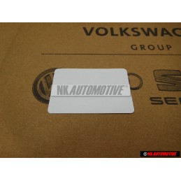 Genuine VW Sticker 'Alarm' - 443010112Q