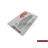 Genuine Audi Sticker 'Alarm' - 443010026J