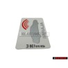 Genuine Audi Sticker 'Alarm' - 443010026J