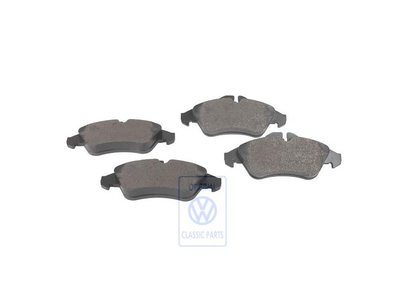 Genuine VW 1 Set Of Brake Pads For Disk Brake - 2D0698151
