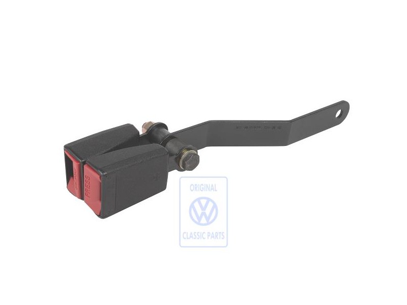 Genuine VW Double Belt Latch Satin Black - 2D0857488 01C