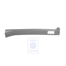 Genuine VW B-Pillar Trim Flannel Grey - 2D0867240 U71