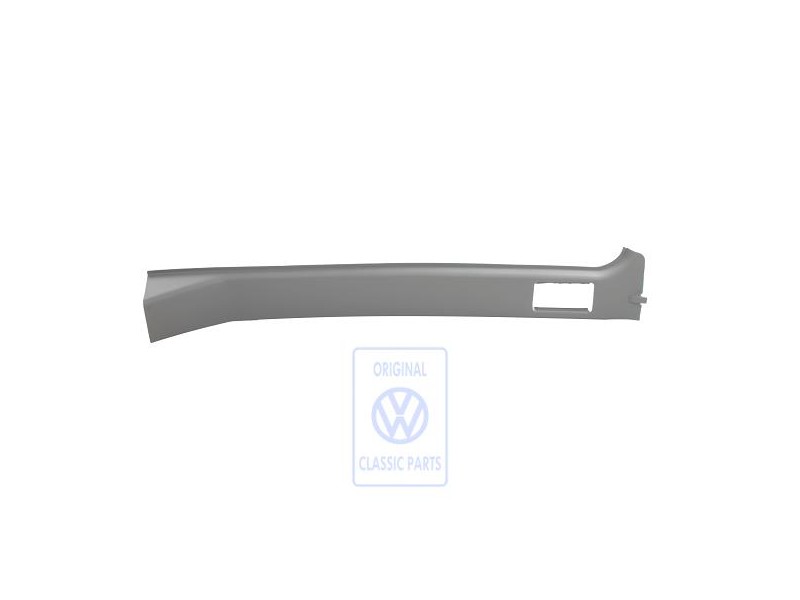 Genuine VW B-Pillar Trim Flannel Grey - 2D0867240 U71