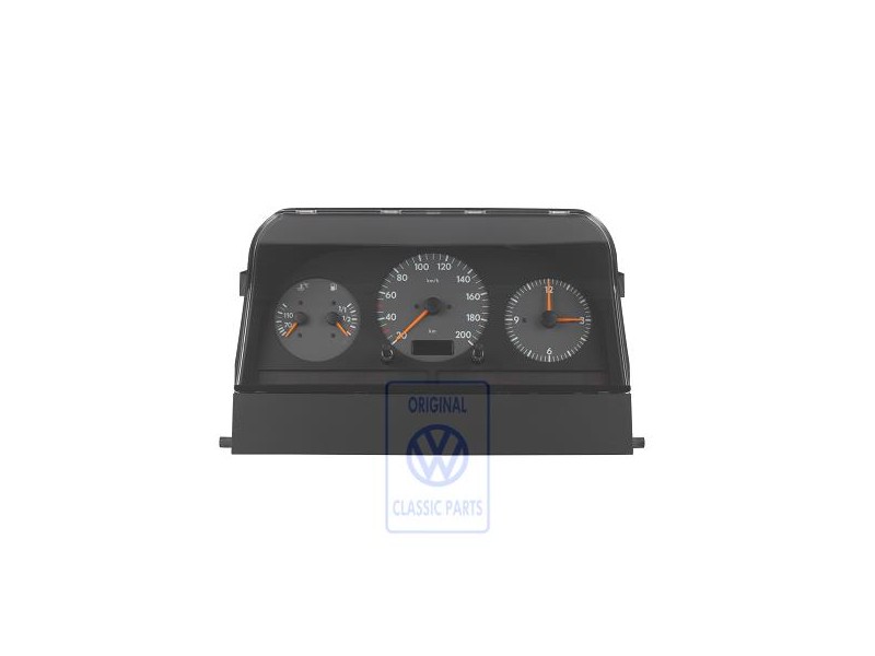 Genuine VW Combi-Instrument Satin Black - 2D0919850K 01C