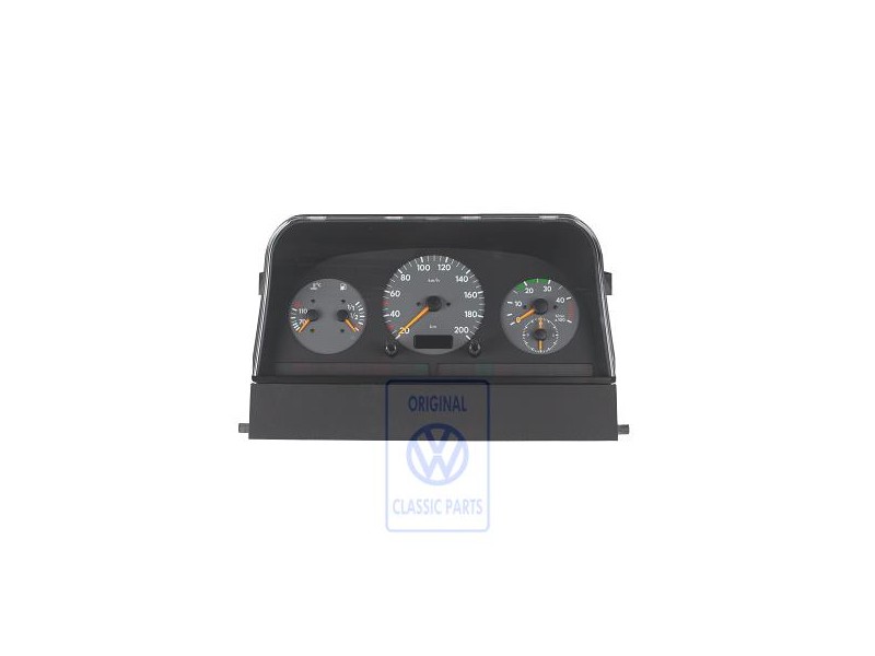Genuine VW Combi-Instrument Satin Black - 2D0919860GX01C