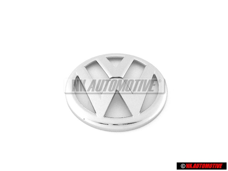 Genuine VW Rear Badge Emblem Chrome - 5K0853630B