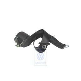 Genuine VW Three-Point Safety Belt Satin Black - 2D1857816A 01C