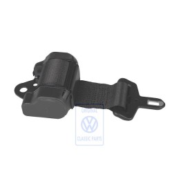 Genuine VW Lap Belt With Belt Reel Satin Black - 2D3857714 01C