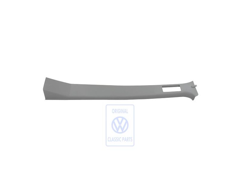 Genuine VW B-Pillar Trim Flannel Grey - 2D3867285A U71