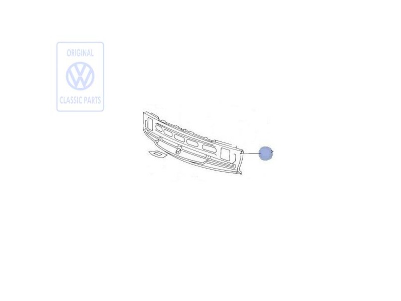 Genuine VW Front Cross Panel - 321805581J