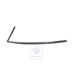 Genuine VW Window Guide Satin Black/Chrom - 321837439M HU1