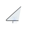Genuine VW Vent Wing Glass - 321837606