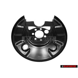 Genuine VW Rear Brake Disc Cover Plate Right - 191615612B