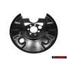 Genuine VW Rear Brake Disc Cover Plate Right - 191615612B
