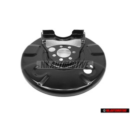 Genuine VW Rear Brake Disc Cover Plate Right - 191615612B
