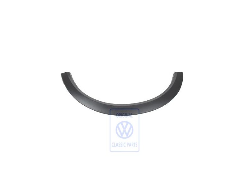 Genuine VW Trim For Wheel Arch Grey Black - 321853817 2BC