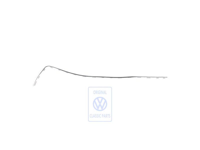 Genuine VW Trim Strips For Bumper - 321853964A