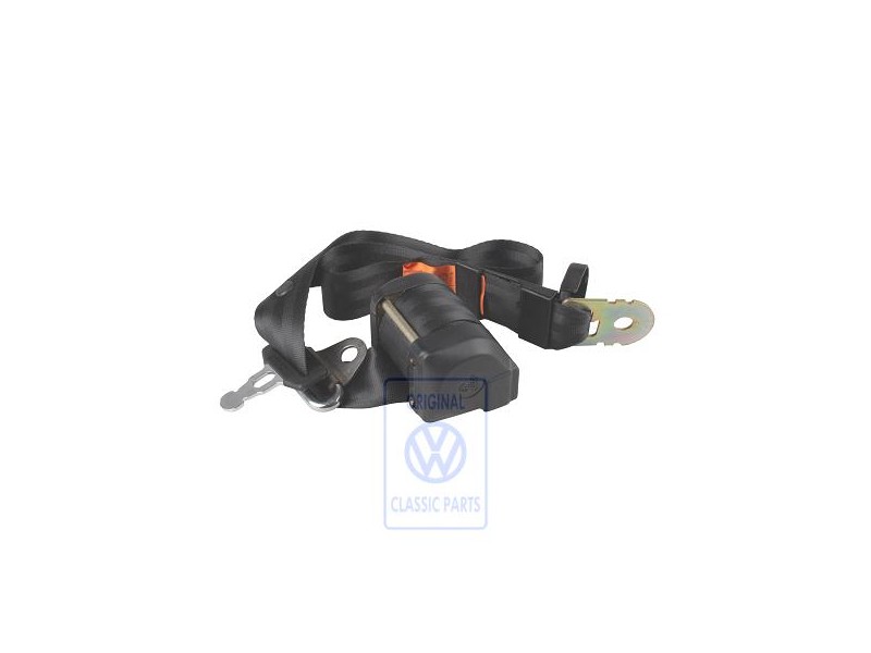 Genuine VW Lap Belt With Belt Reel - 321857813