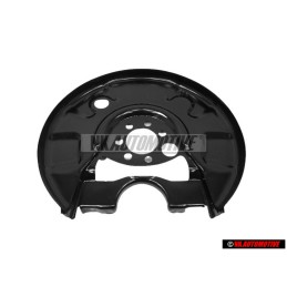 Genuine VW Rear Brake Disc Cover Plate Left - 191615611D