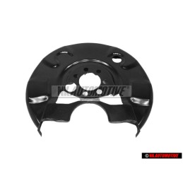 Genuine VW Rear Brake Disc Cover Plate Left - 191615611D