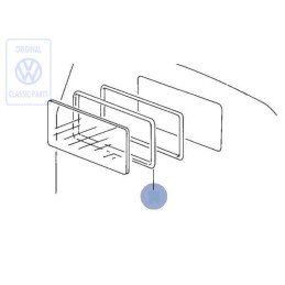 Genuine VW Protective Strip For Side Sect Graphite - 333853536 2BC