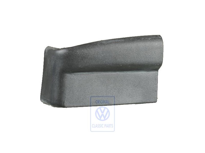 Genuine VW End Cap Satin Black - 333853710B 01C