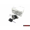 Genuine VW Rear Trunk Boot Lid Lock Barrel Cylinder with key - 327827539