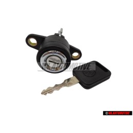 Genuine VW Rear Trunk Boot Lid Lock Barrel Cylinder with key - 327827539