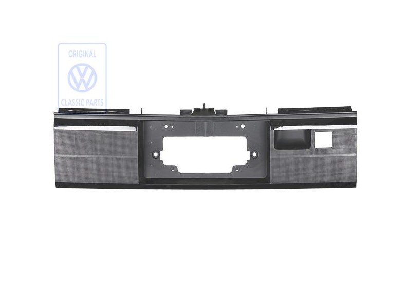 Genuine VW Trim For Licence Plate Satin Black - 357853481A 01C