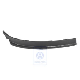 Genuine VW Trim Satin Black - 357853830B 01C