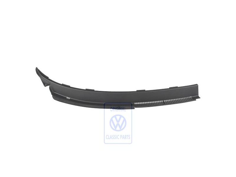 Genuine VW Trim Satin Black - 357853830B 01C