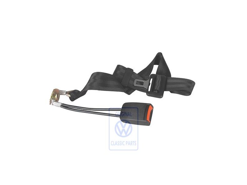 Genuine VW Lap Belt With Belt Lock - 357857713