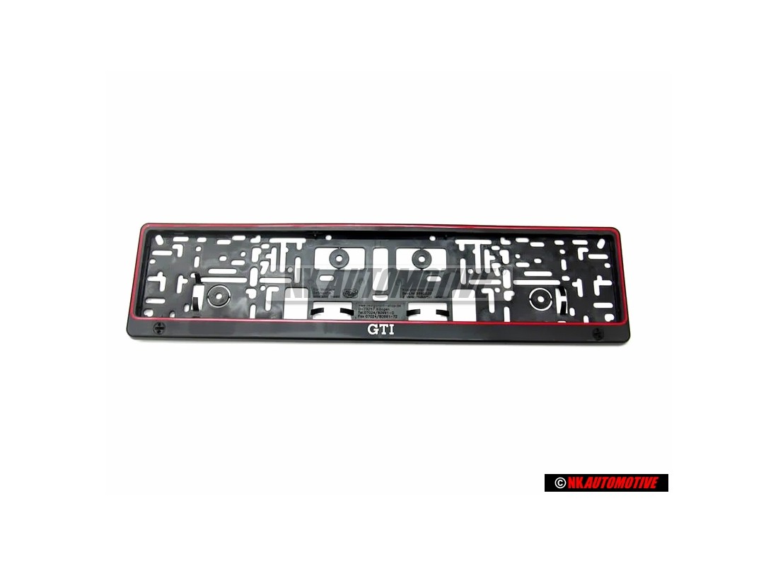 Spare parts for the Golf MK6 | Number Plates Surrounds